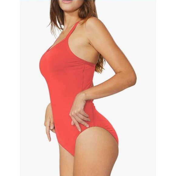 Baleaf Womens Athletic UPF 50+ One-Piece Swimsuit Size 36 Sports Swimming Beach - Picture 3 of 14